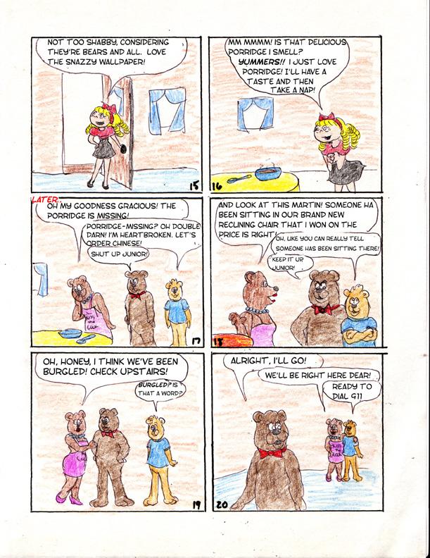 GOLDILOCKS, part 4