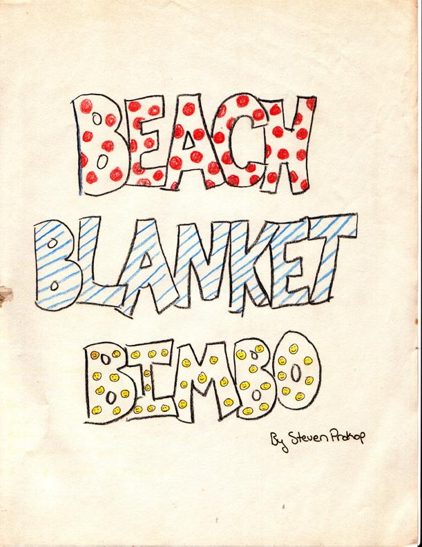 BEACH BLANKET BIMBO, title