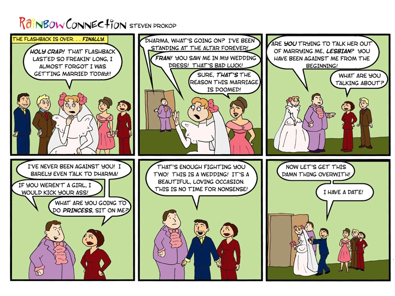 DHARMA'S WEDDING, part 4........FINALLY!!