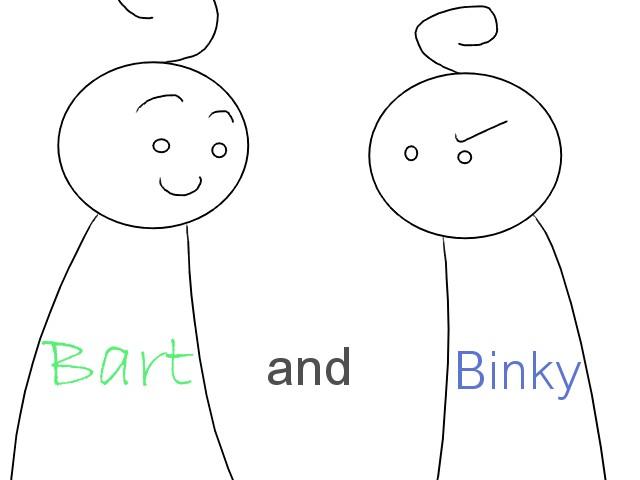Bart and Binky