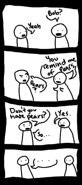 I hate Pears