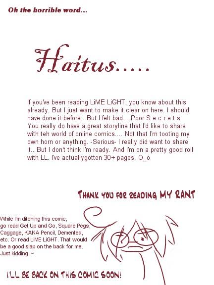 Haitus