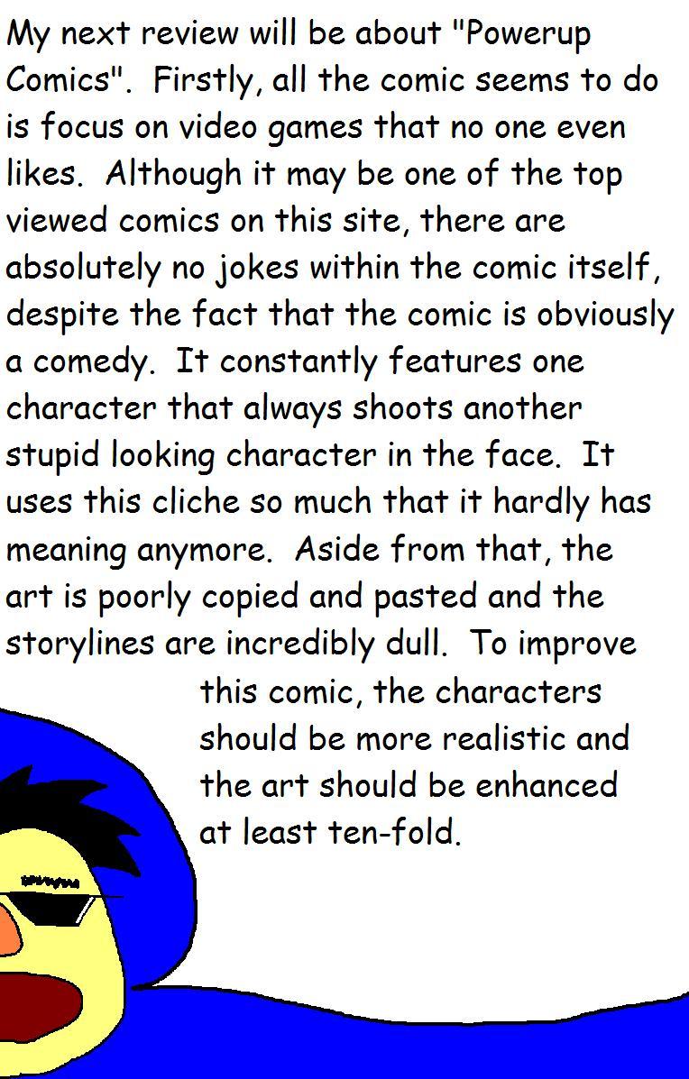 Bad Comic 3 -- "Powerup Comics"