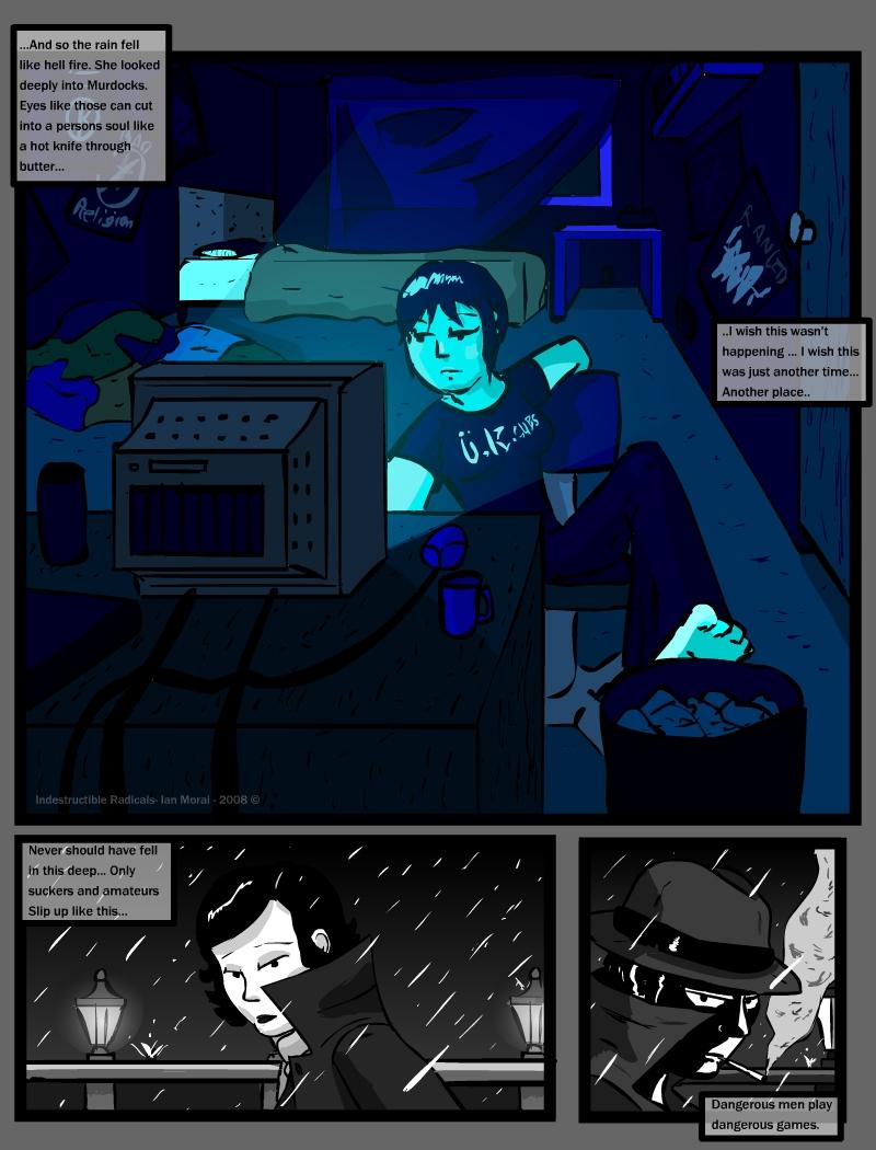 Page6- "Singing the blues while the lady cats cry..."