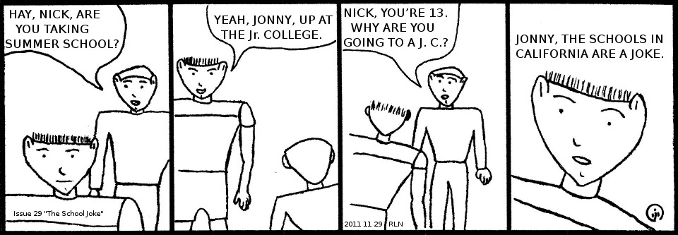 Issue 29 "The School Joke"