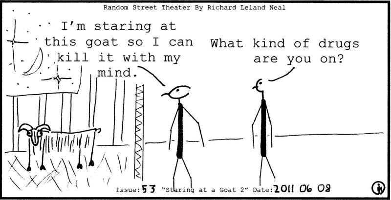 Issue 53 "Staring at a Goat"