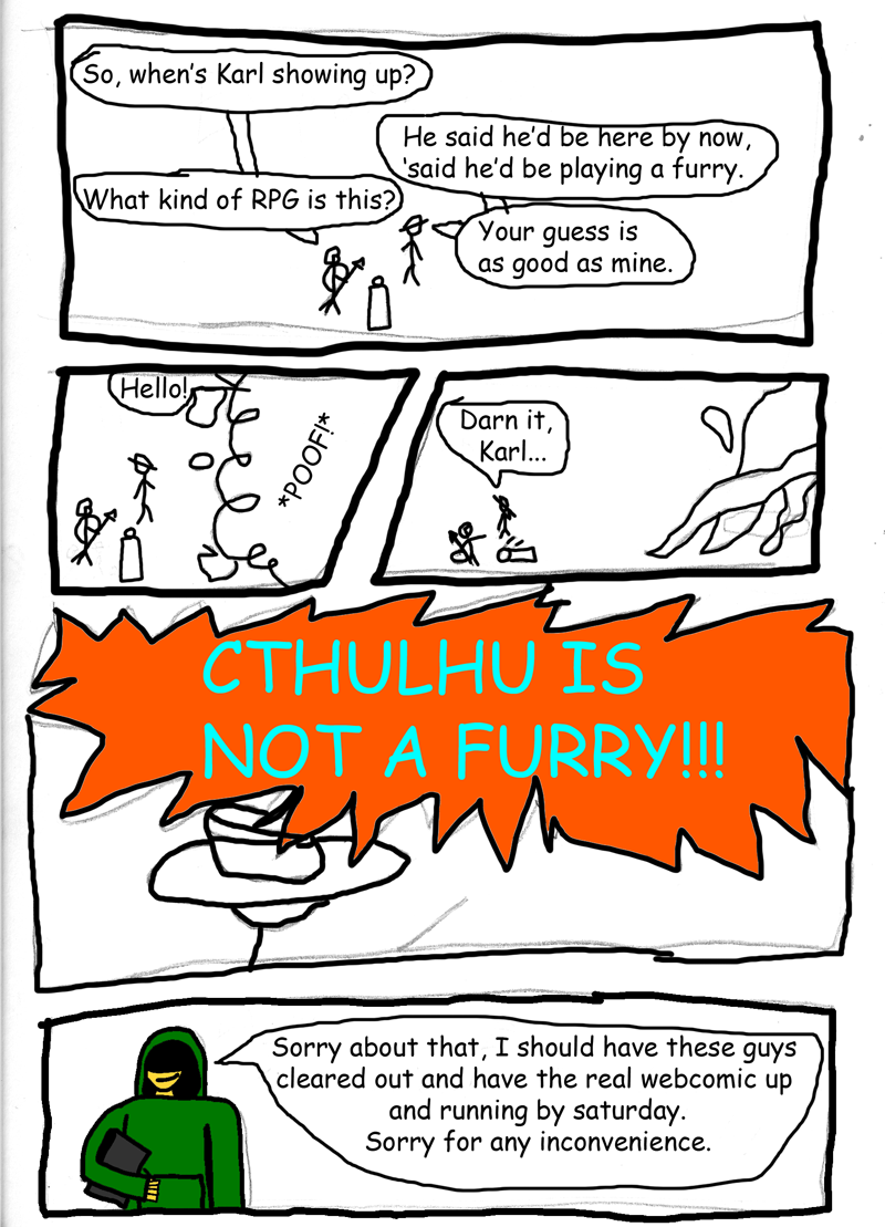 Cthulhu is not a furry