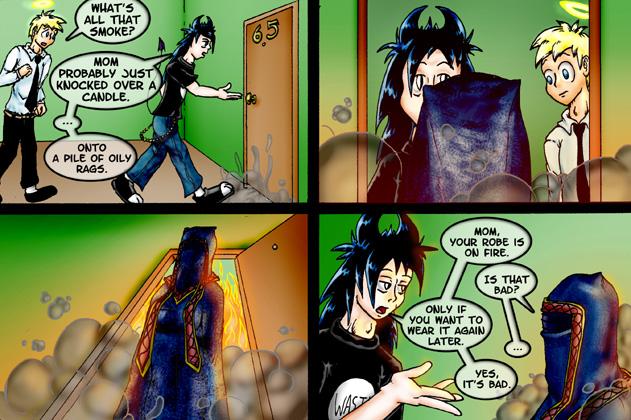 #772 Mom: Hot Robe