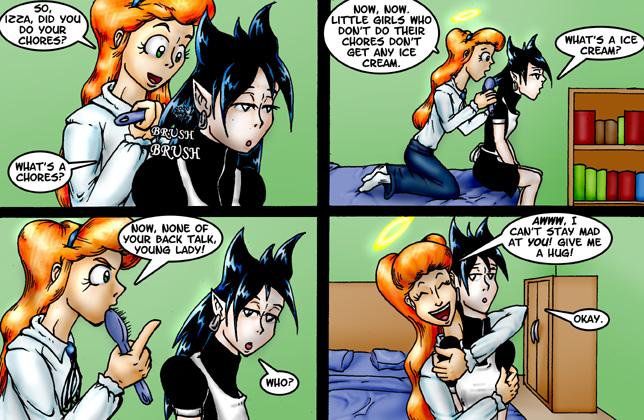 #828 Maternal Instincts: Hairbrushing