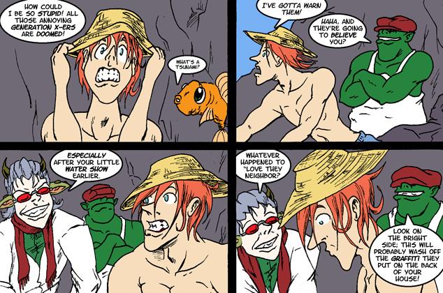 #1182 Dagiel and the Fish: Up a Creek