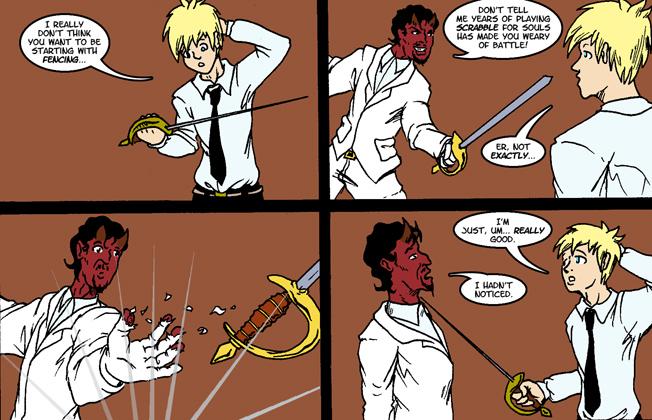 #1195 13th Soul: Fencing