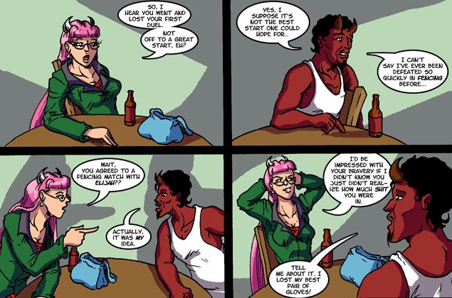 #1197 Late Night With the Boss: Fencing