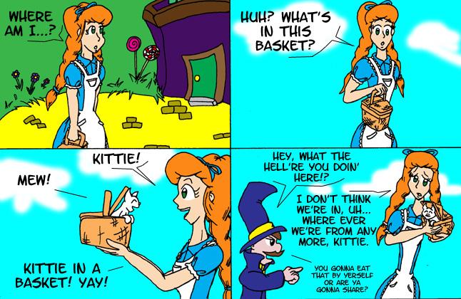 #376 Oz: Basket Kitty