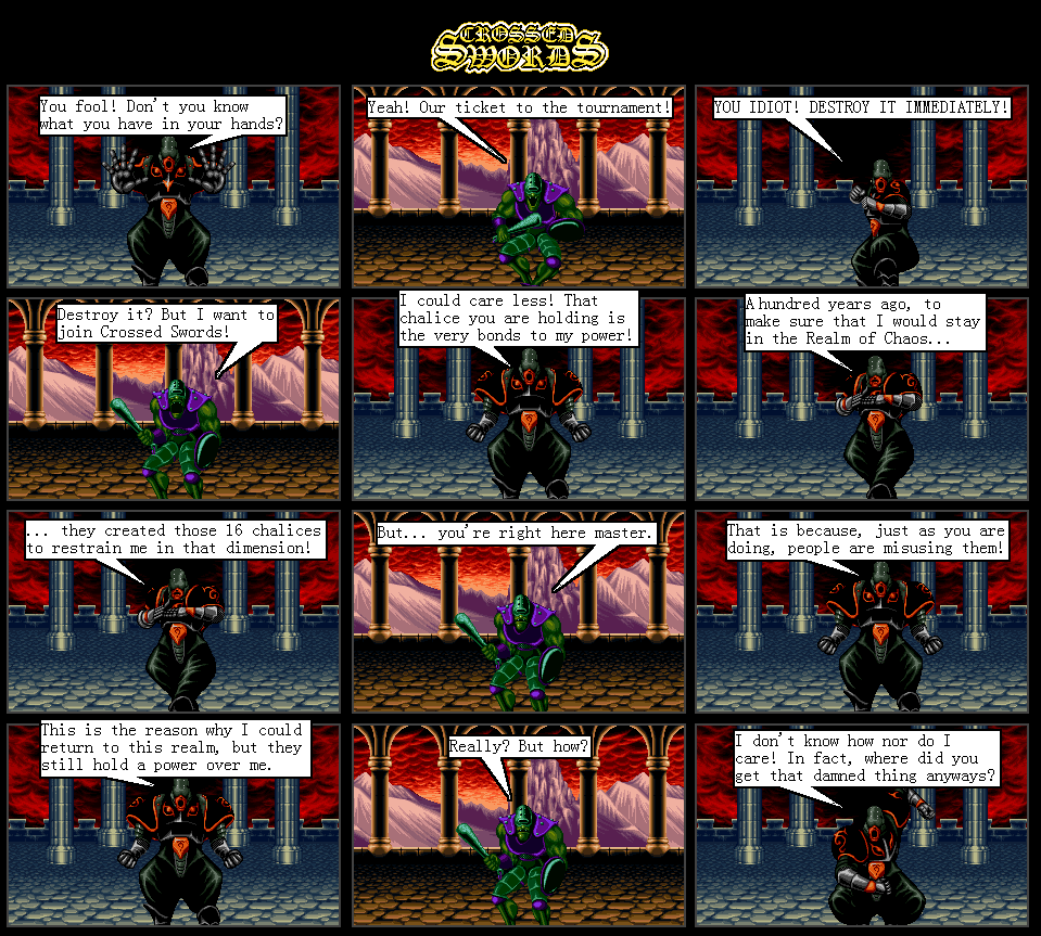 Page 43: The holding of Nausizz's power