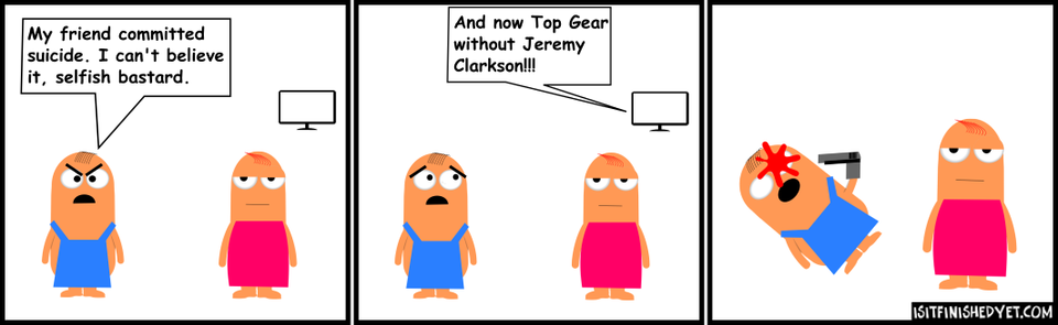 And now Top Gear without Jeremy Clarkson!