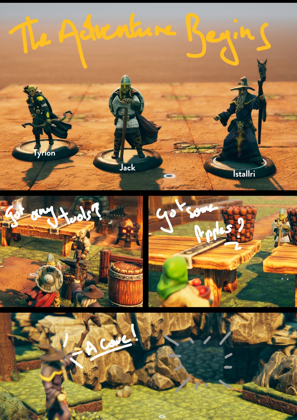 The Adventure Begins