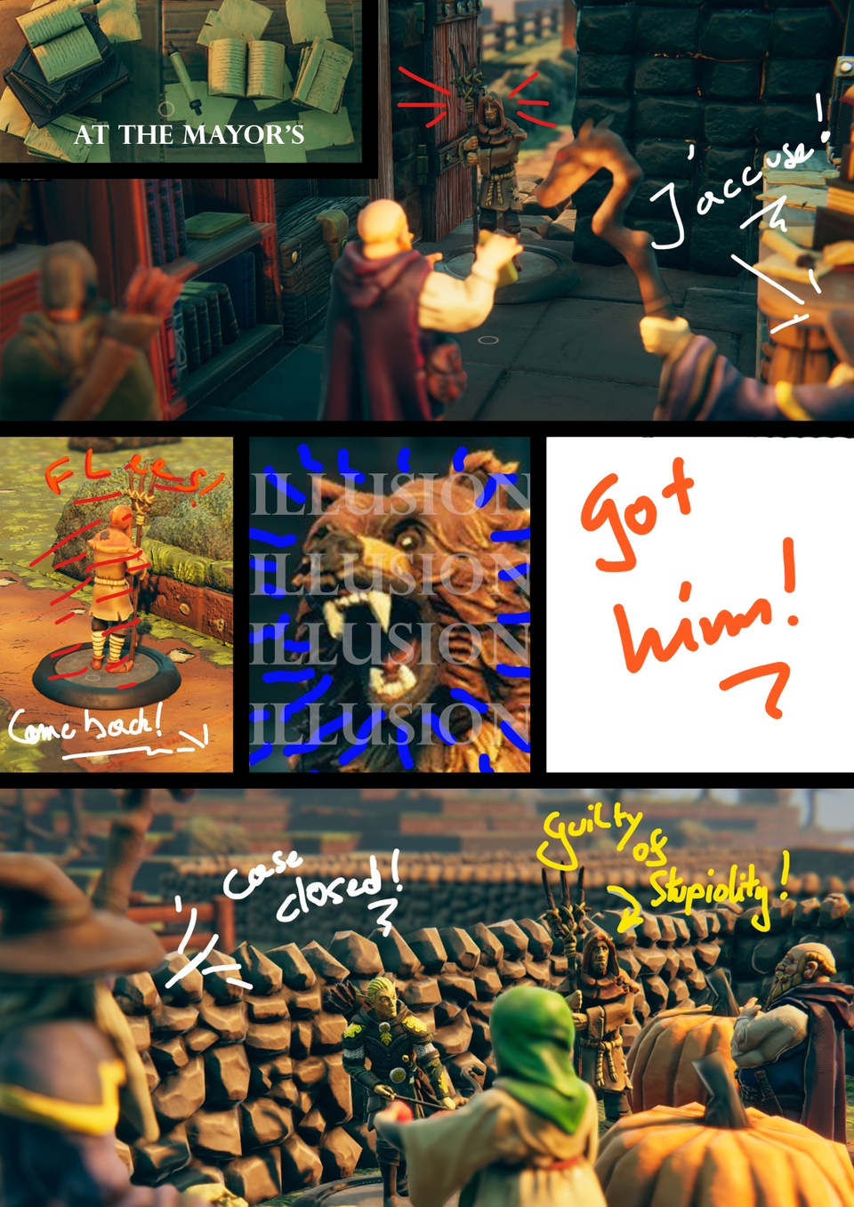 It was Stupid who did done it