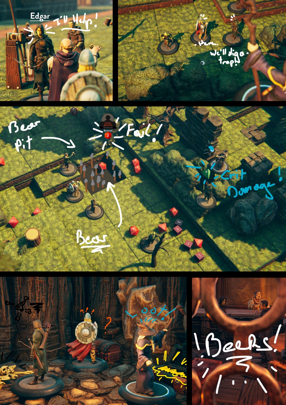 A bear trap for an Owl-bear