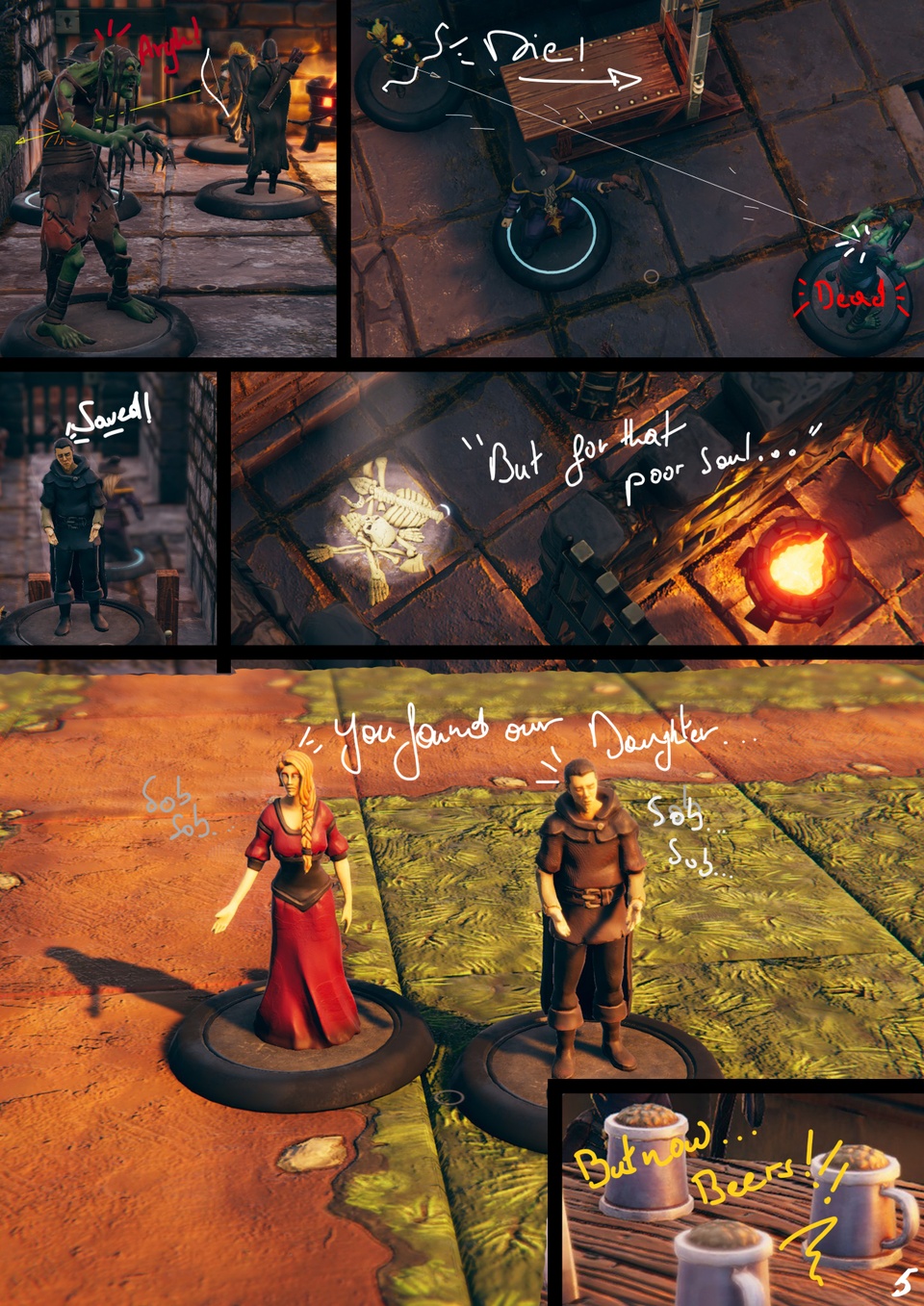 In the end, we all get beer, unless you're the dead one