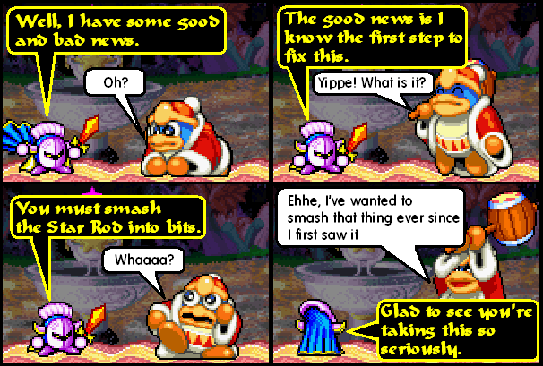 Comic 005 - Dedede gets Serious (not)