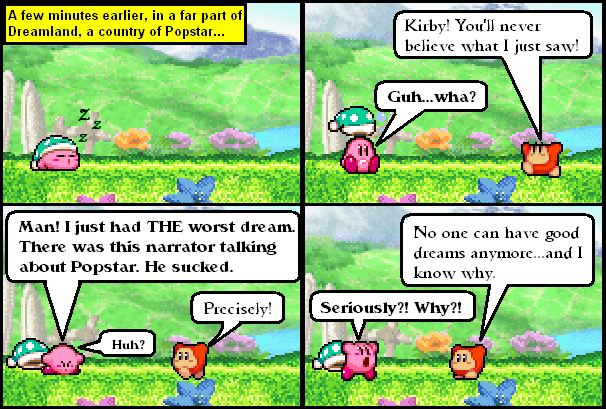 Comic 009 - Kirby's Triumphant Entry!