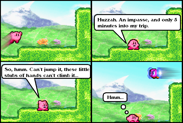 Comic 013 - Kirby: The Linguist -OR- Attack of the first special effects