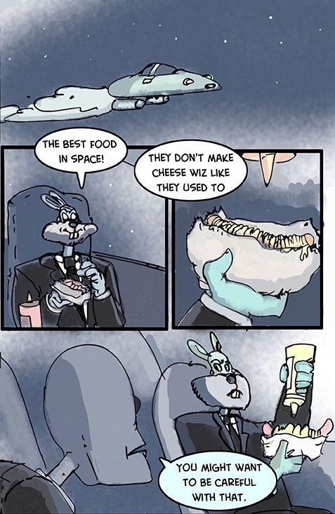 Rabbit From Space Issue 1 Page 2