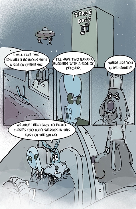 Rabbit From Space Issue 1 Page 1