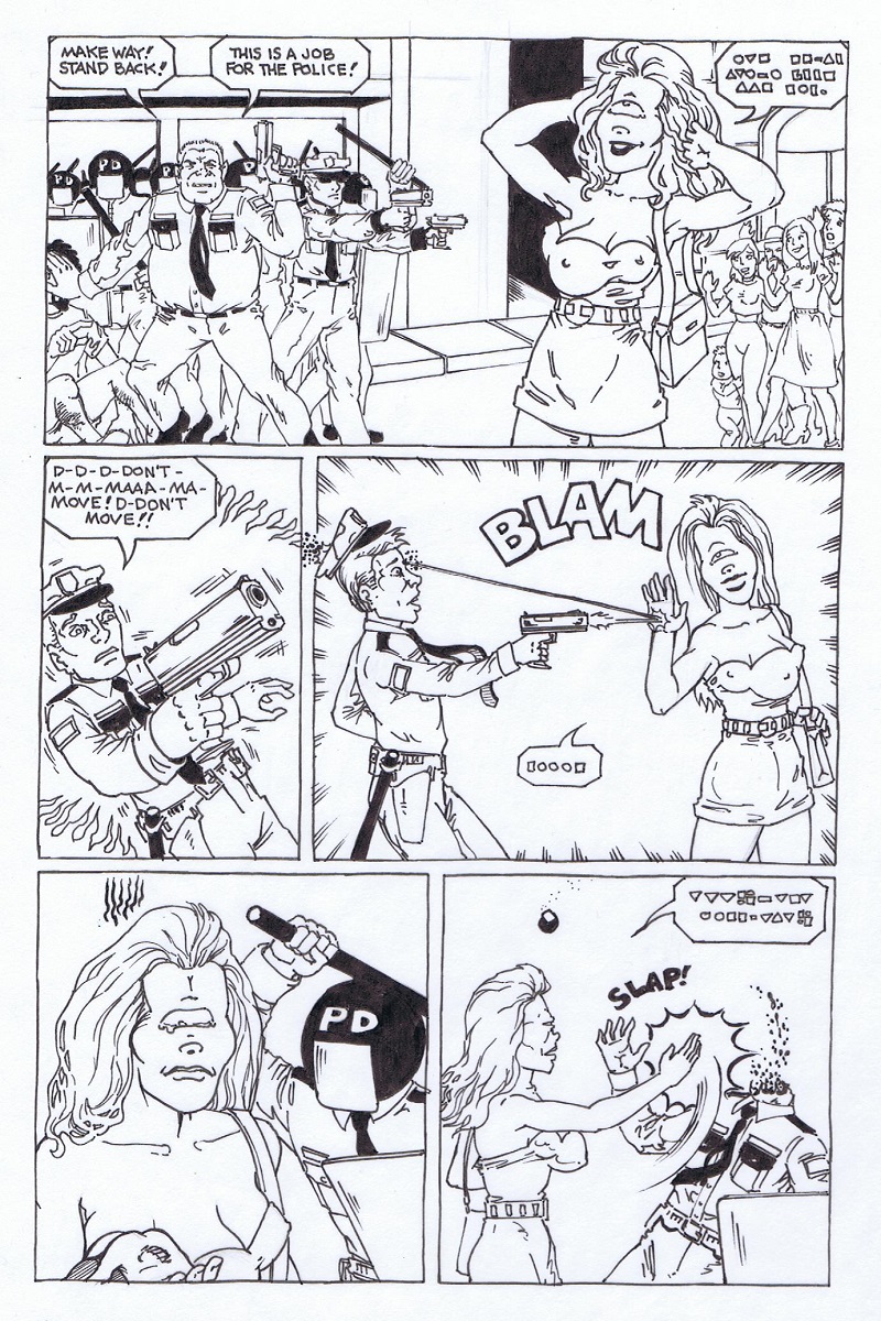 Minneapolis Laff Riot!  Featuring The Incomprehensible Girl. page 2