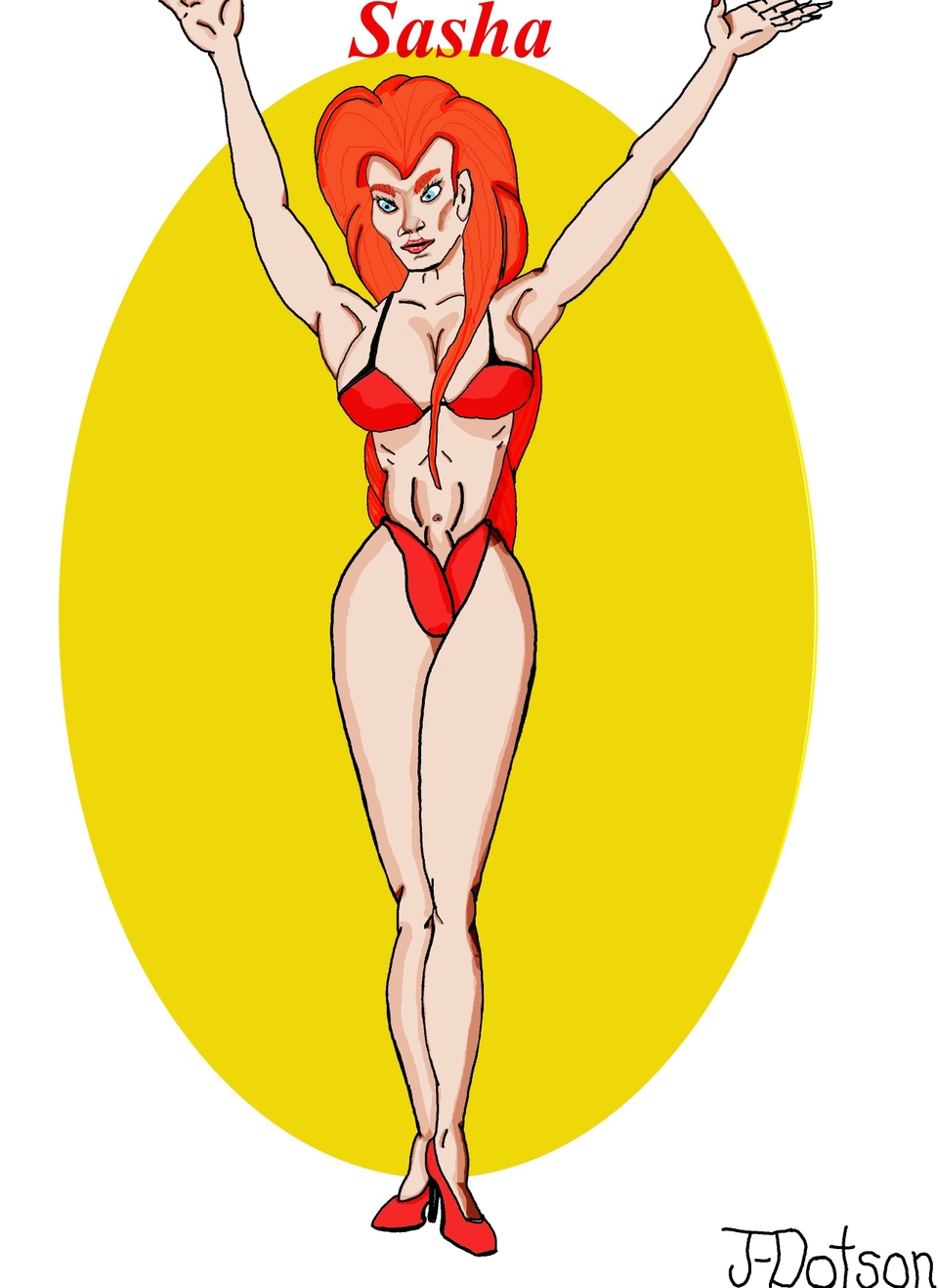 Sasha Pin Up...