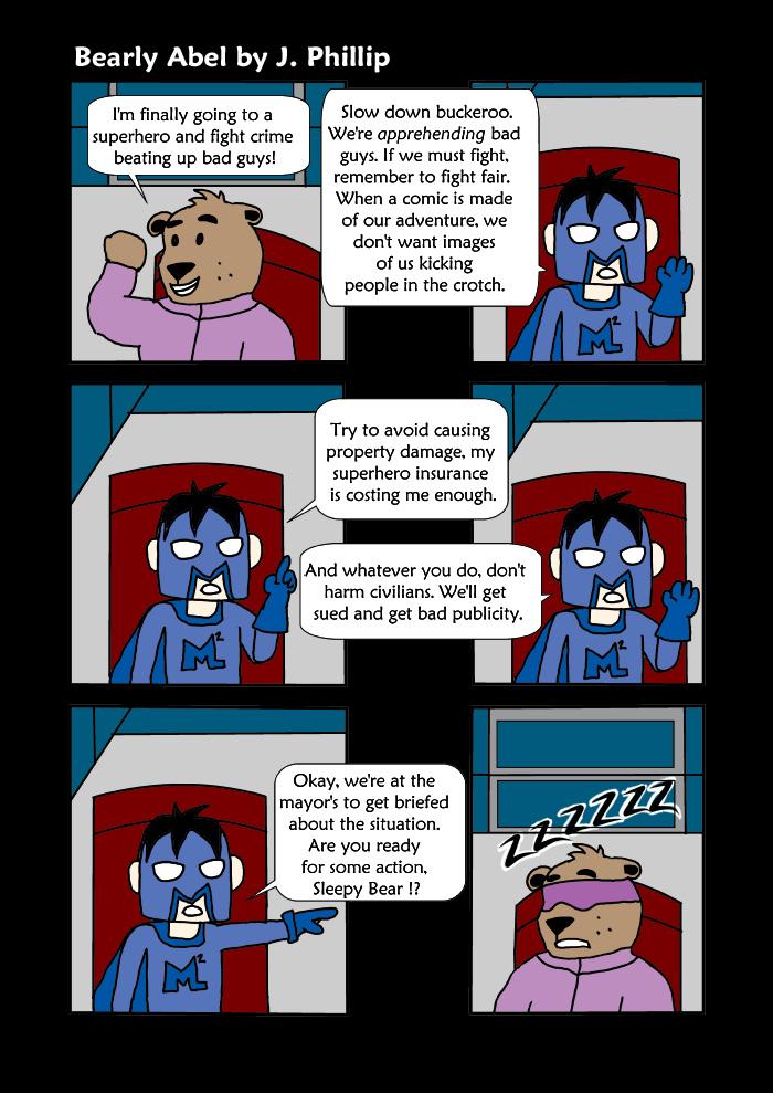 Mighty-Mighty Lad 6: Superhero Lecture