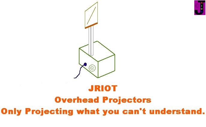 Because it's over your head