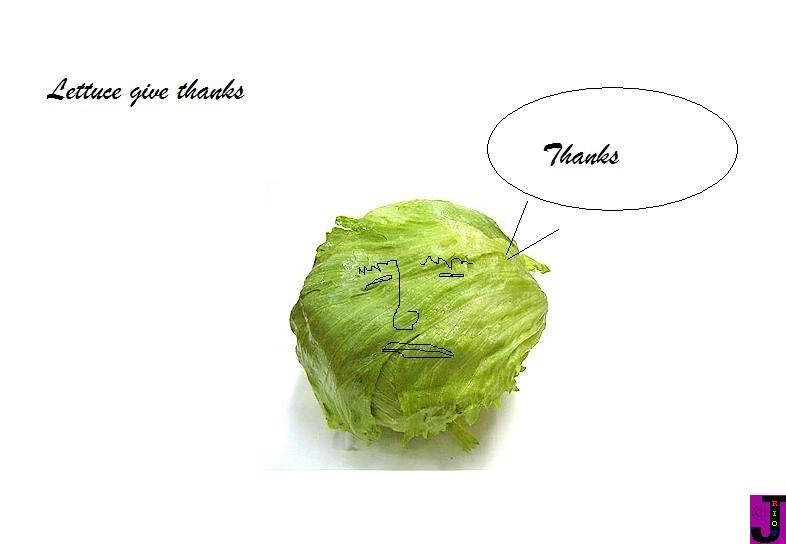 lettuce give thanks
