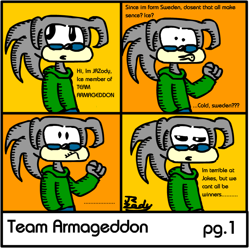 Team Armageddon, page 1