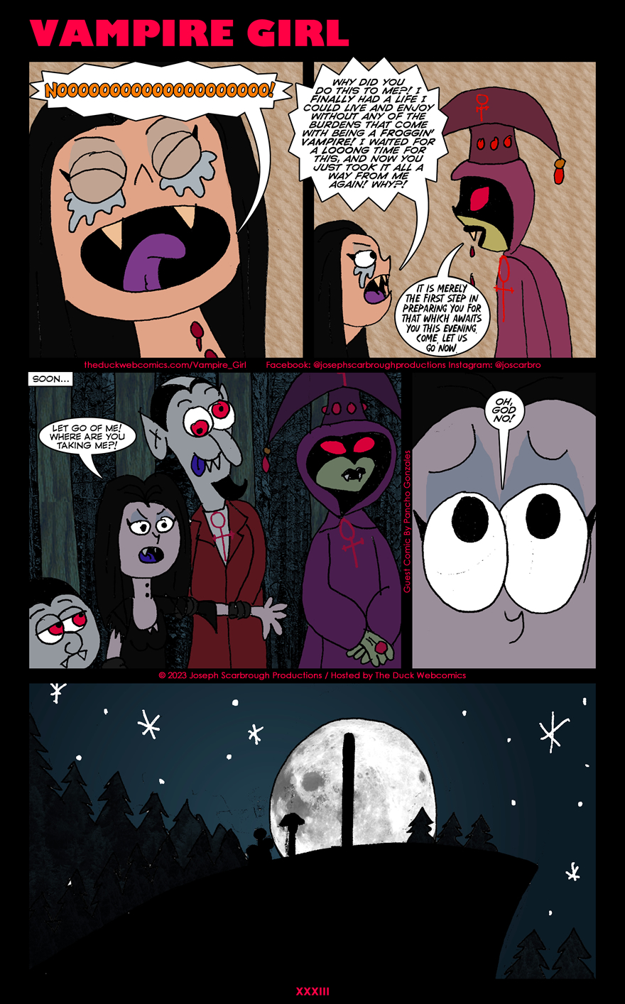 Strip XXXIII: Return of Levana the Vampire Girl