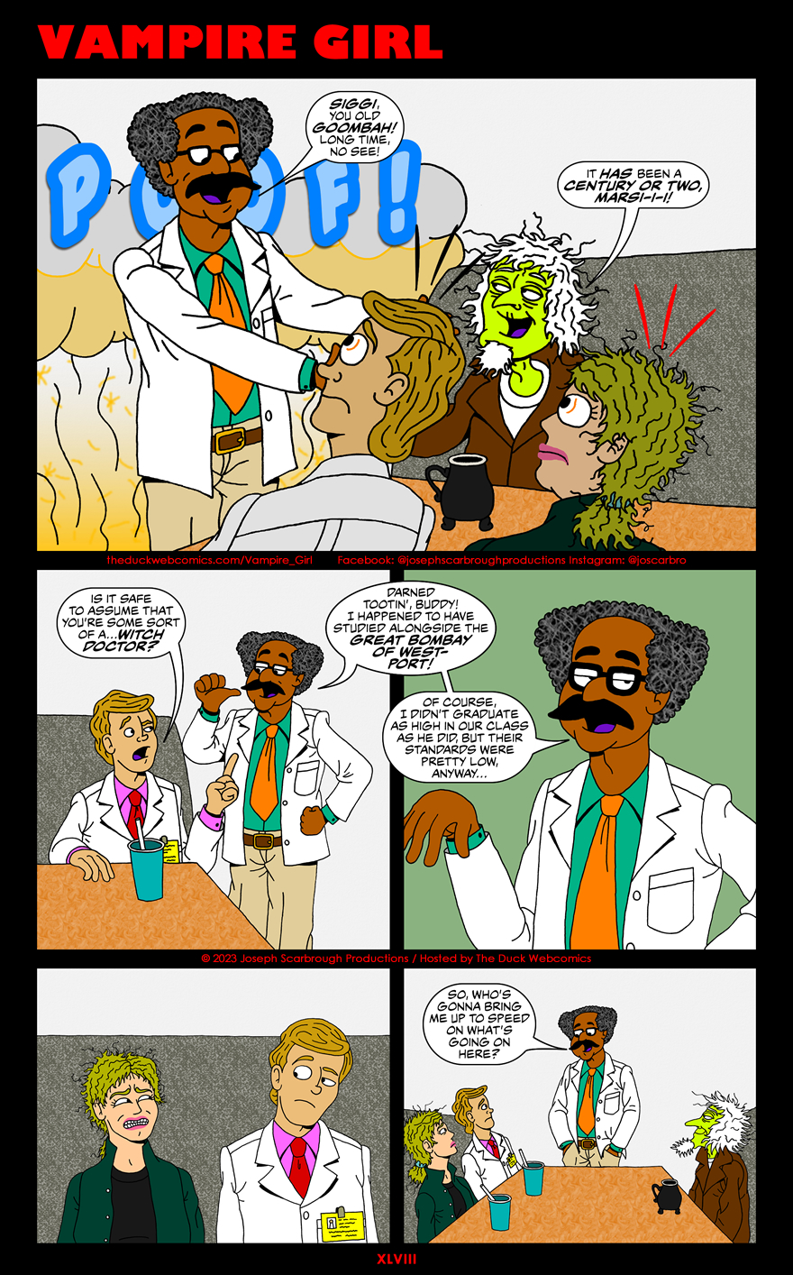 Strip XLVIII: Enter Dr. Marsala