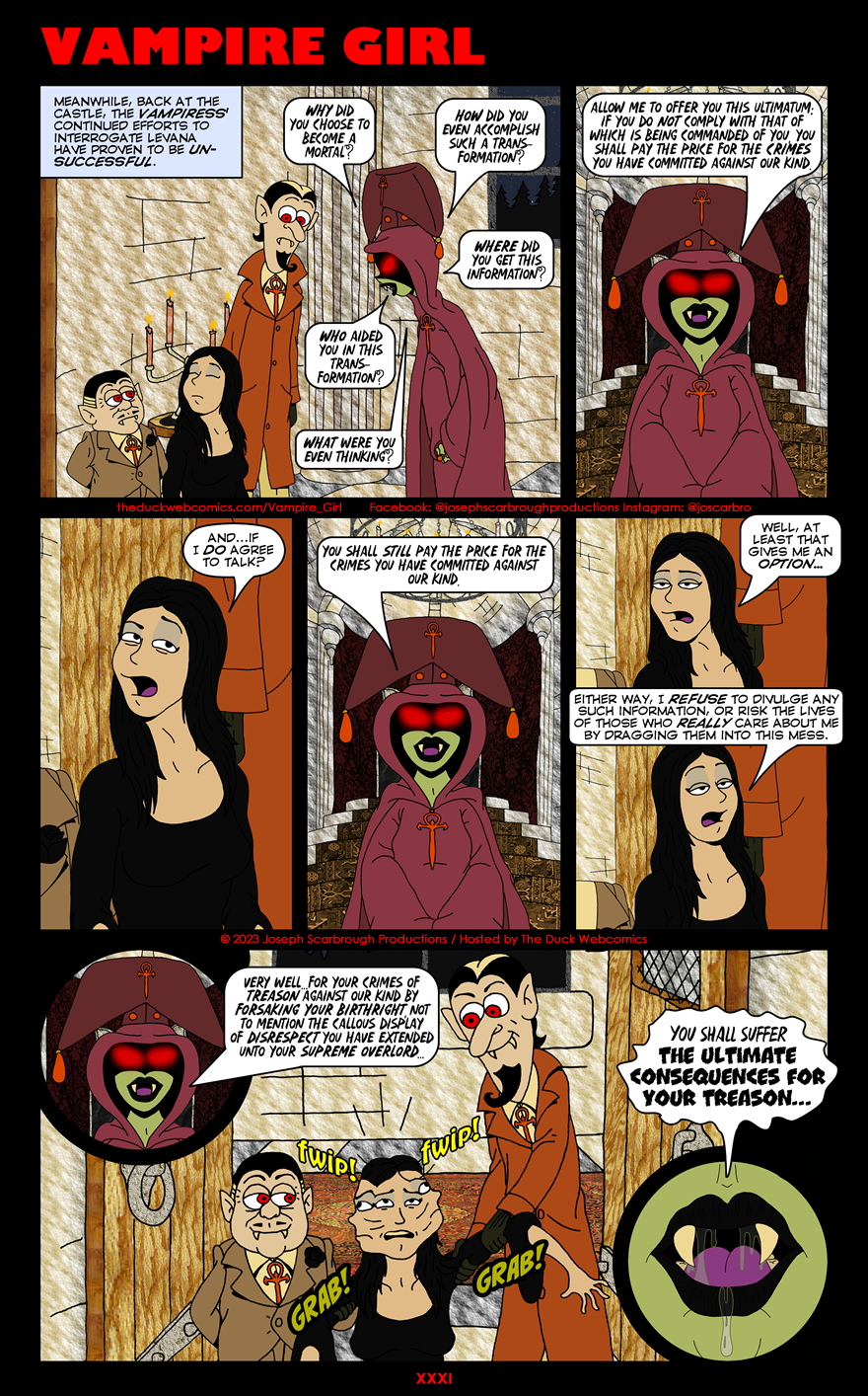 Strip XXXI: Levana Refuses to Talk