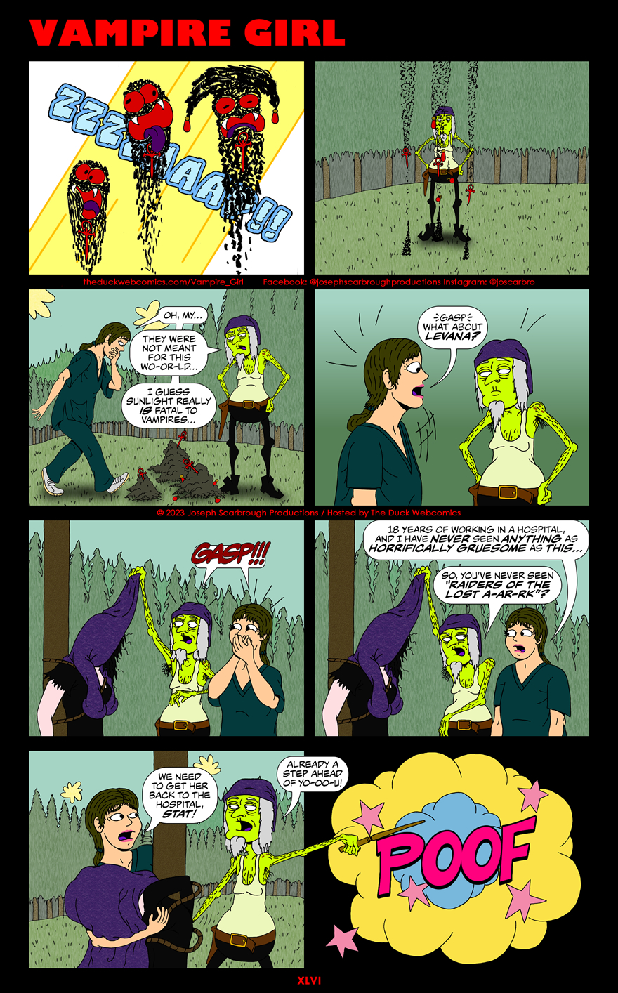 Strip XLVI: Vanquishing the Vampires