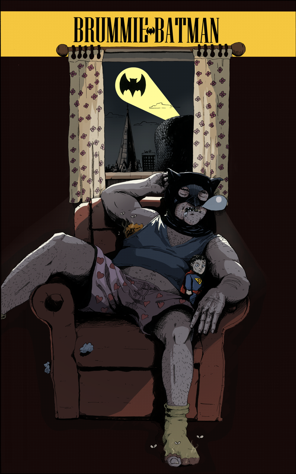Brummie Batman Cover Art