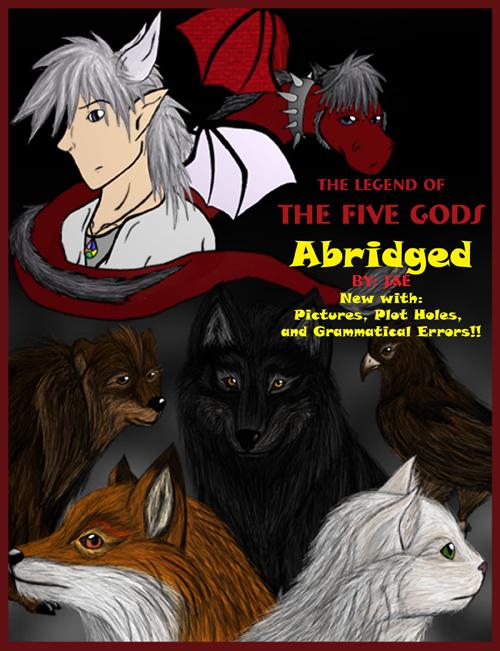 The Legend of The Five Gods, Cover Page