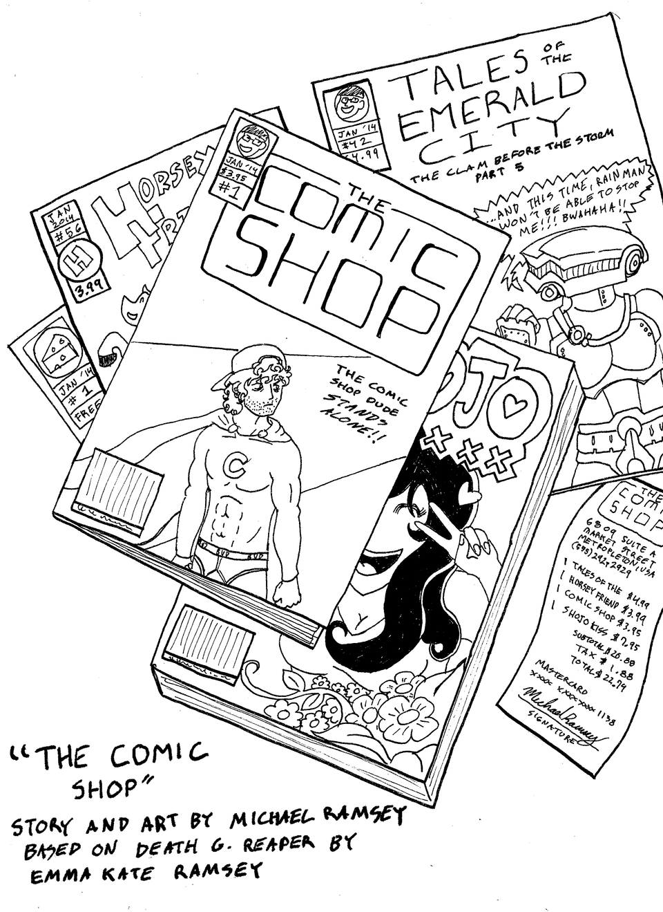 Chapter 3.5: The Comic Shop