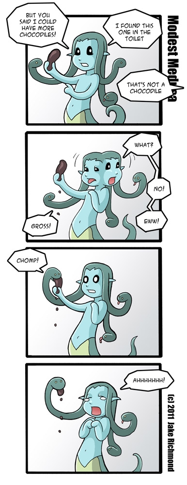 Modest Medusa 16: Chocodile!