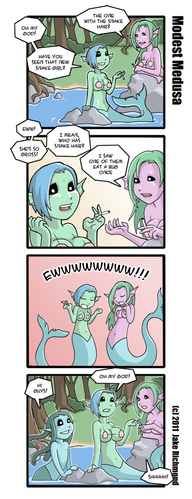 Modest Medusa 19: Mermaids are dicks