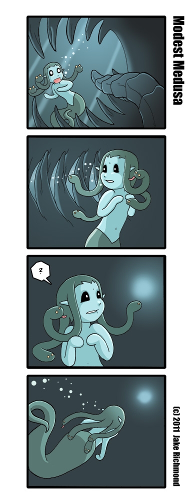 Modest Medusa 23: Swim toward the light