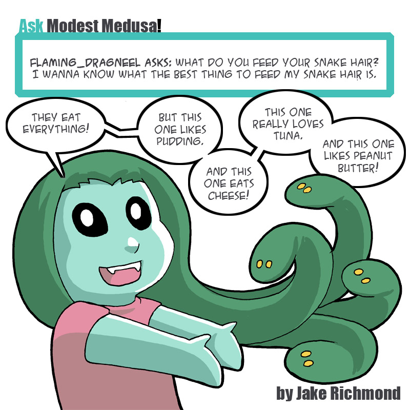 Ask Modest medusa!