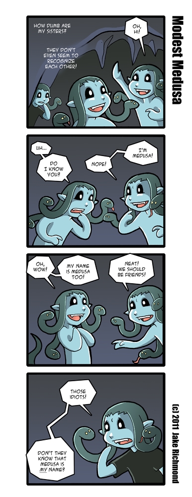 Everyone's name is Medusa!