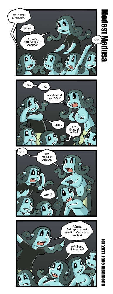 Will the real Medusa please stand up?
