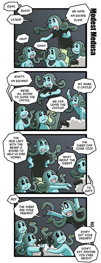 Friends are not food