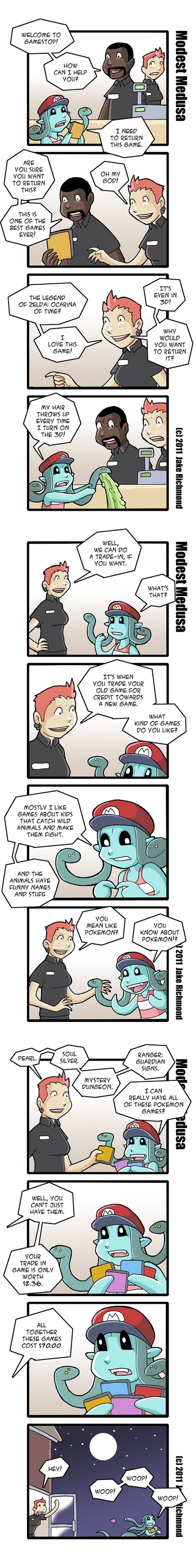 Medusa and the Game Store