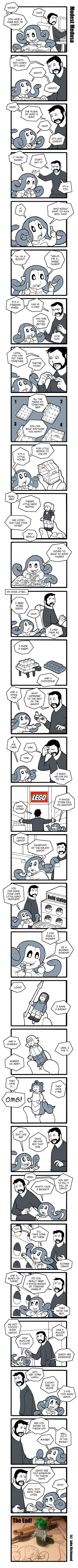 24 Hour Comic: Legos
